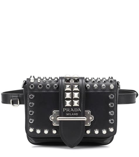 prada studded belt bag